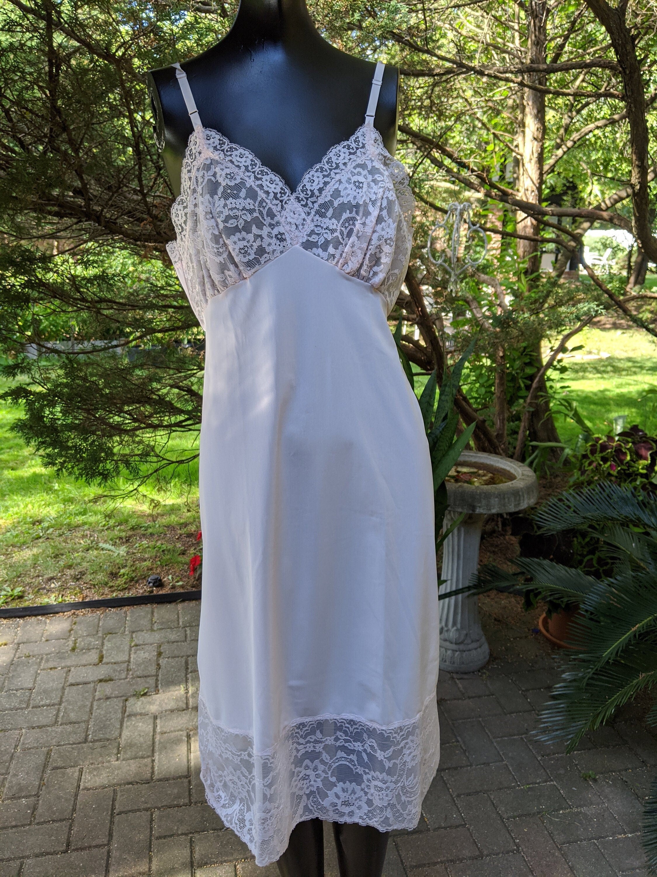 Vintage Slip Dress-Bust 34