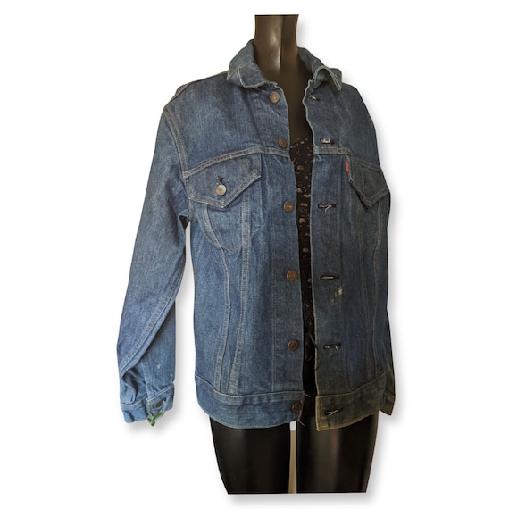 1970s-80s Levi's Denim Jean Jacket 70505 Size 36 … - image 2