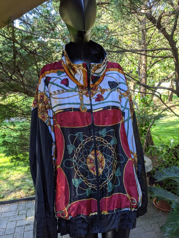 Interesting Windbreaker / Etsy