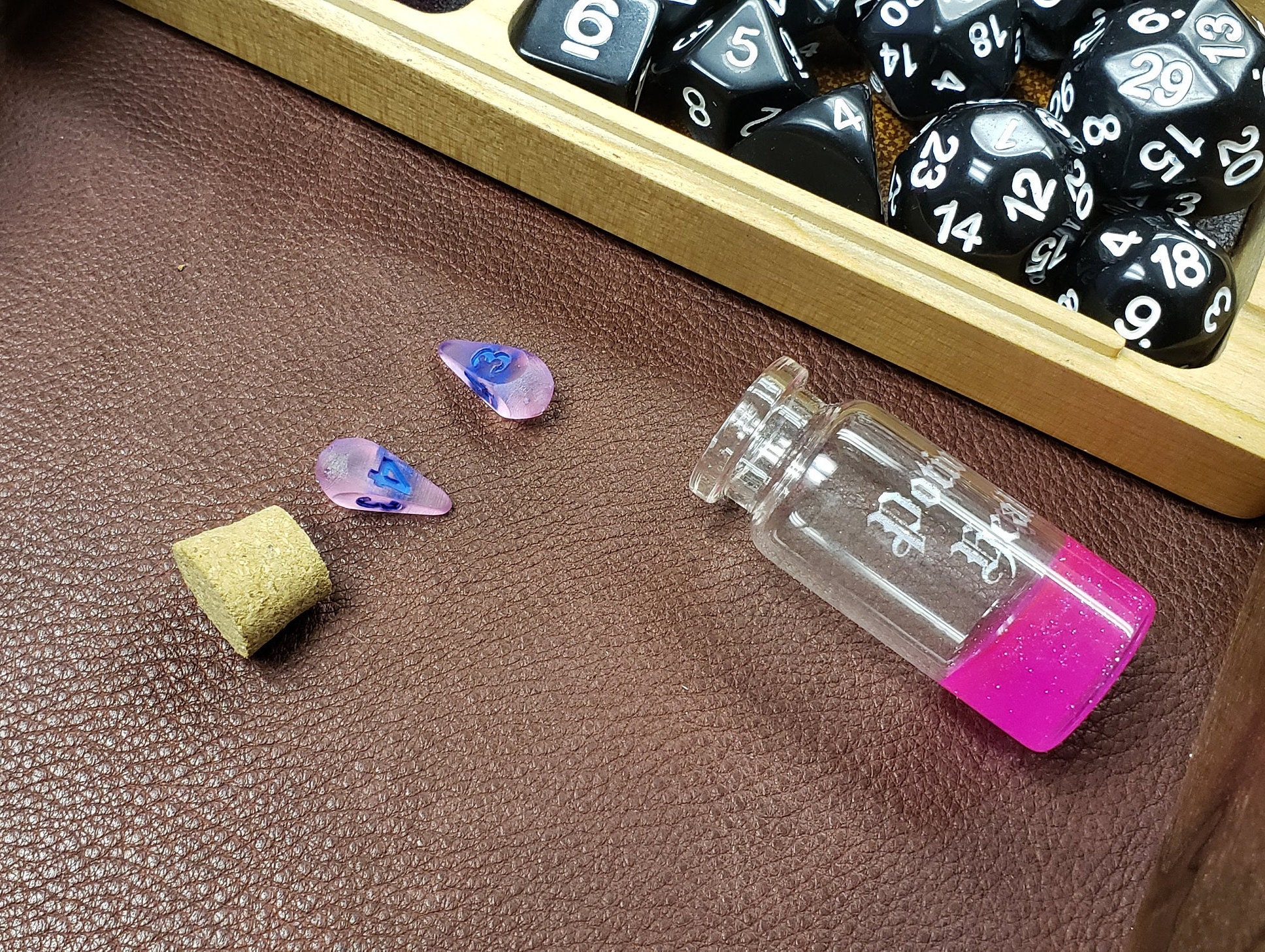 Potion de guérison pour DnD 5e, goutte de sang personnalisée D4. Pack simple ou 4 Etsy France