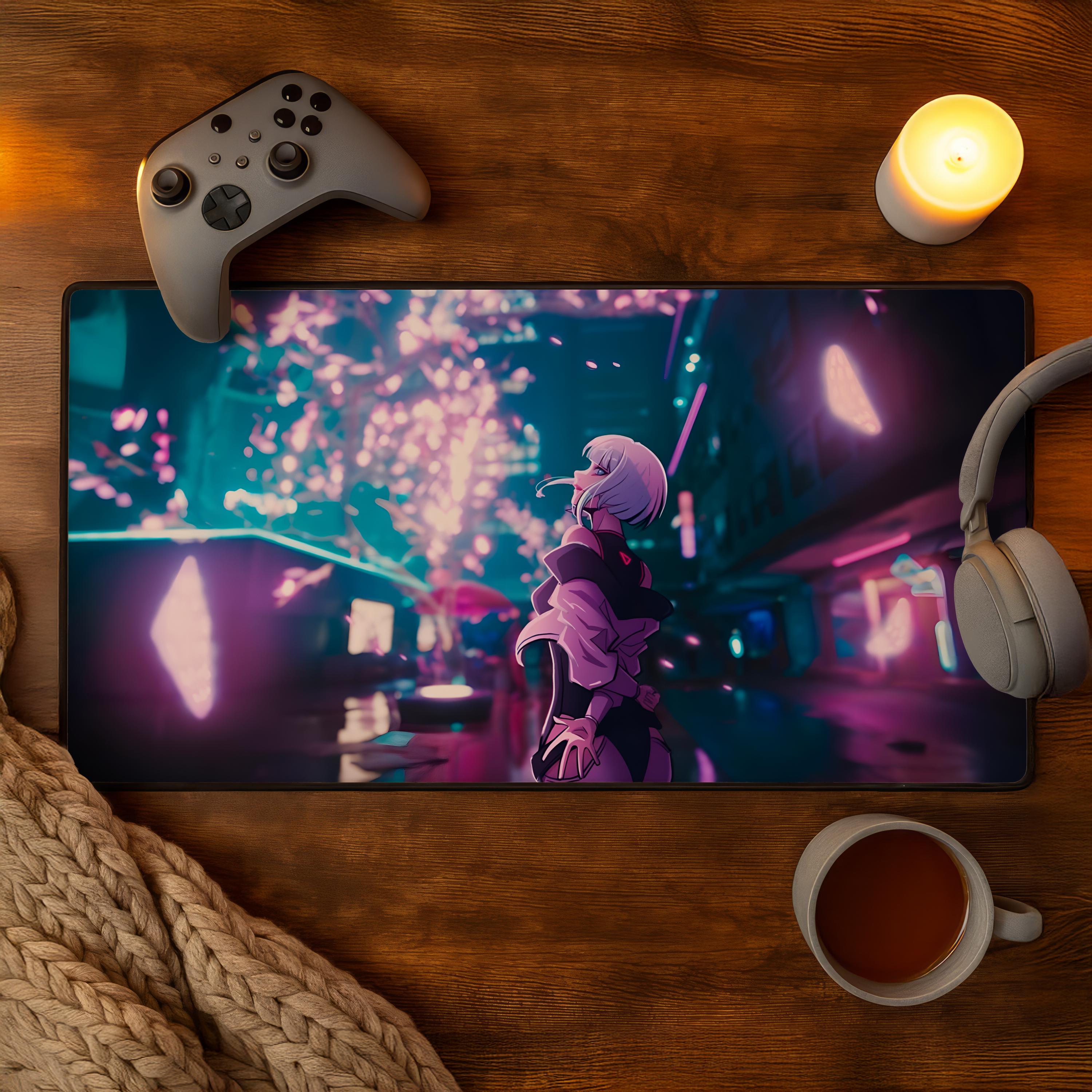 Cyberpunk edgerunners lucy desk mat - Etsy 日本