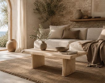 Solid Cedar Coffee Table