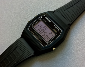 Modded Casio F-91W (Japanese Variant F-84W) Watch