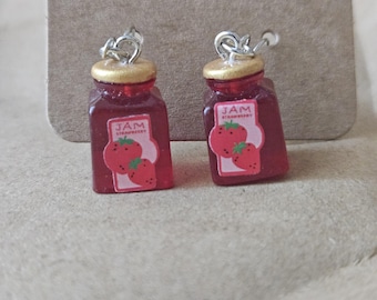 Strawberry Jam earrings