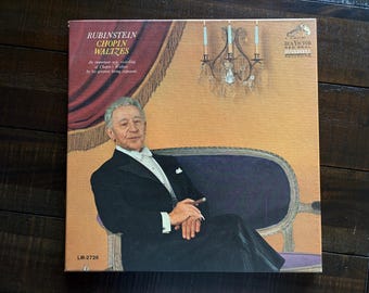 Artur Rubinstein Chopin Waltzes RCA Victor Box Set LP