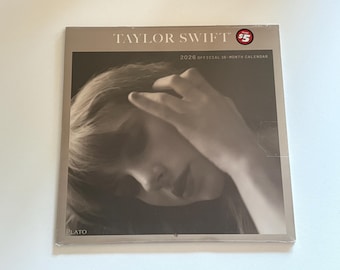 Taylor Swift 2026 Official 16 Month Calendar Sealed | New Collectible Wall Calendar | Swiftie Gift | Rare Plato Publishers