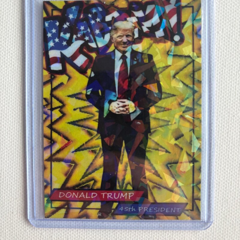 President Trump Trading Cards - Etsy