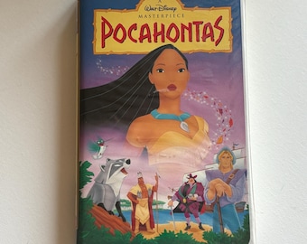 Vintage Disney Pocahontas Masterpiece Collection VHS | Original Clamshell Case | Disney Collectible