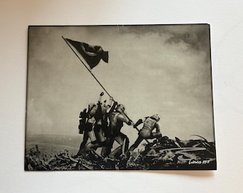 Signed! Billy Ludwig Impale Design Canvas | Stormtrooper Flag Raising Wall Art | STAR WARS Collectible