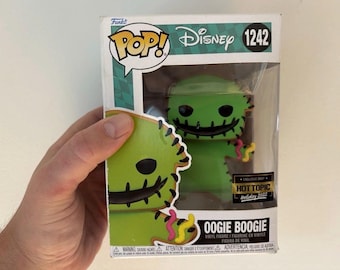 Funko Pop Disney Oogie Boogie #1242 Hot Topic Holiday 2022 Exclusive Nightmare Before Christmas
