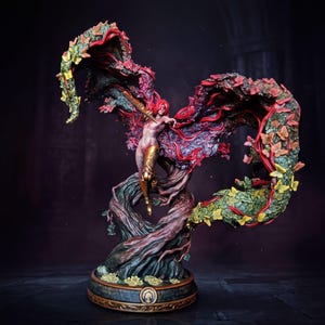 Malenia Elden Ring Figura Resina 3D | Espada de Miquella | Figura Colección Gaming | Regalo Gamer | FromSoftware