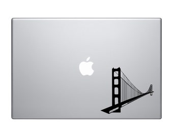 Famous Buildings Monuments - Golden Gate Bridge San Francisco - Mac Apple Laptop iPad