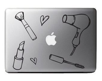 I Heart Fashion Beauty and Beauty - Macbook Vinyl Decal Apple Laptop iPad