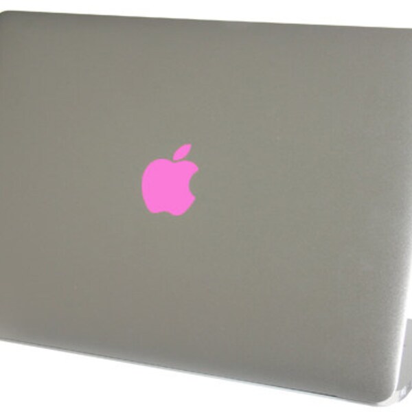 Baby Pink Color Changer Macbook Air Logo Vinyl Sticker Decal Mac Apple Laptop iPad