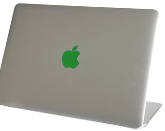Green Color Changer Macbook Air Logo Vinyl Sticker Decal Mac Apple Laptop iPad