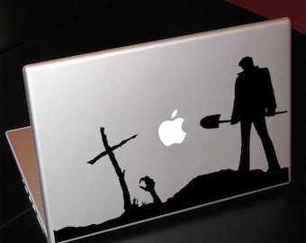 Walking Dead Zombie Graveyard 13" Macbook Apple Laptop Decal