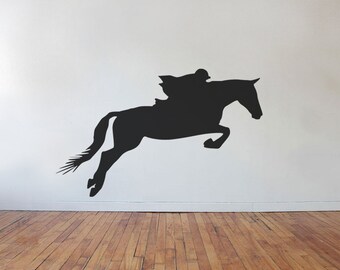 Equestrian Horseback Riding Vinyl Wall Decal