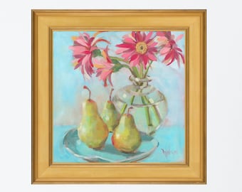 Oil Painting Art Print, Still Life Painting Print, Wall Art Print, Oil Painting Still Life, Alla Prima Art, Joyful Painting