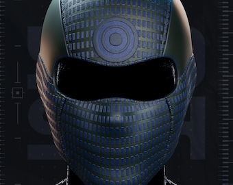 Bullseye Mask – Daredevil Wearable Cosplay Helmet (3D Printed)
