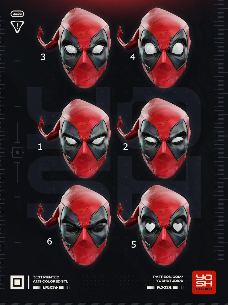 Deadpool Cosplay Helmet - Authentic Marvel Mask Replica Prop for X-Men Fans image 11