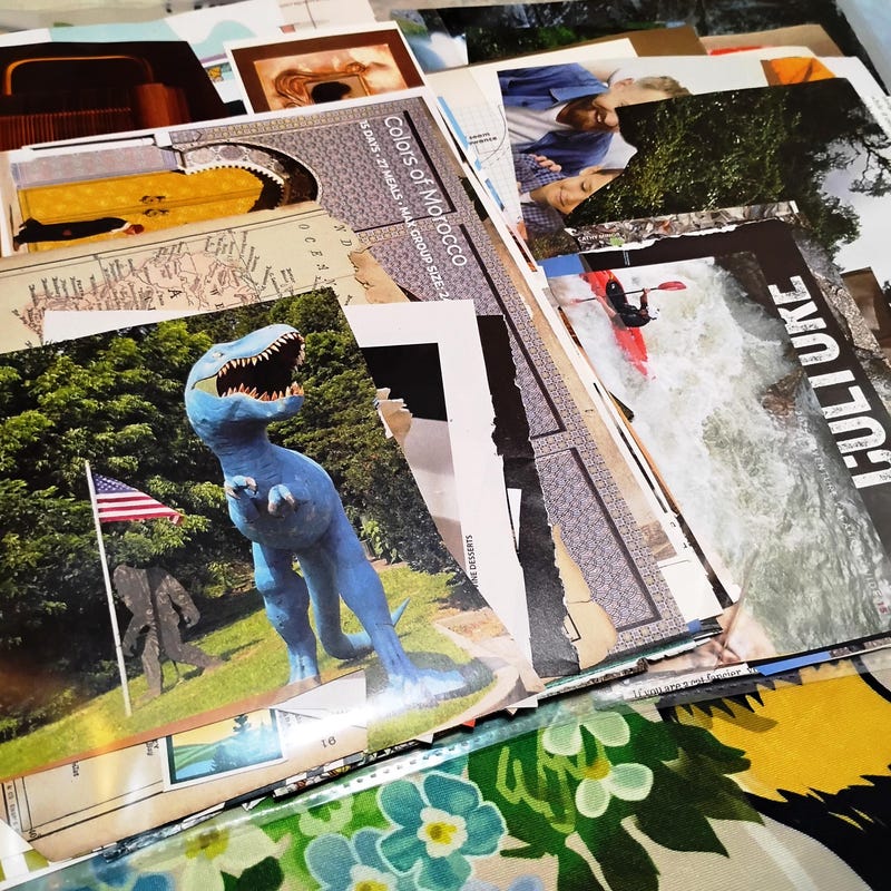 Vcollage Kit Collage Piece Packs - Etsy