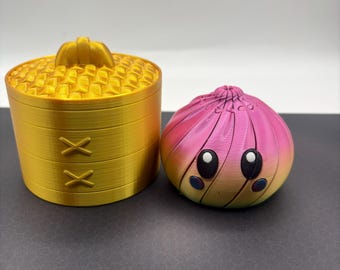 3D Printed Twisty Dumpling Fidget Toy | Articulated Sensory Desk Toy
