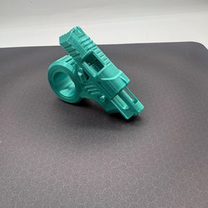 Pistolet Fidget Spinner imprimé en 3D | Jouet clicker | Bureau agité | Gadget anti-stress | Jouet de mise au point pour le TDAH | Cadeau pour adolescents et adultes
