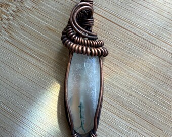 Mossy Agate Pendant