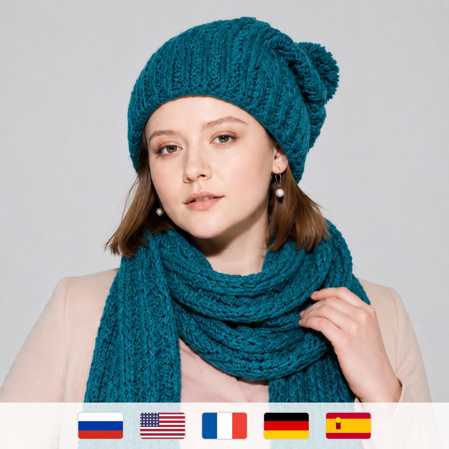 30 Hat and Scarf Crochet Patterns to Keep You Cozy and Creative 17 Cinnamon Swirl Hat and Scarf Crochet Pattern