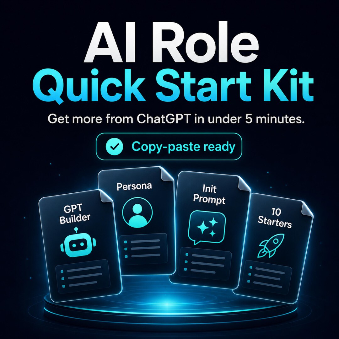 AI Role Quick Start Kit - Etsy