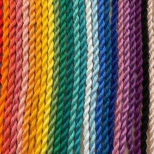 Bulk thick twisted bracelet or anklet comfortable and soft handmade