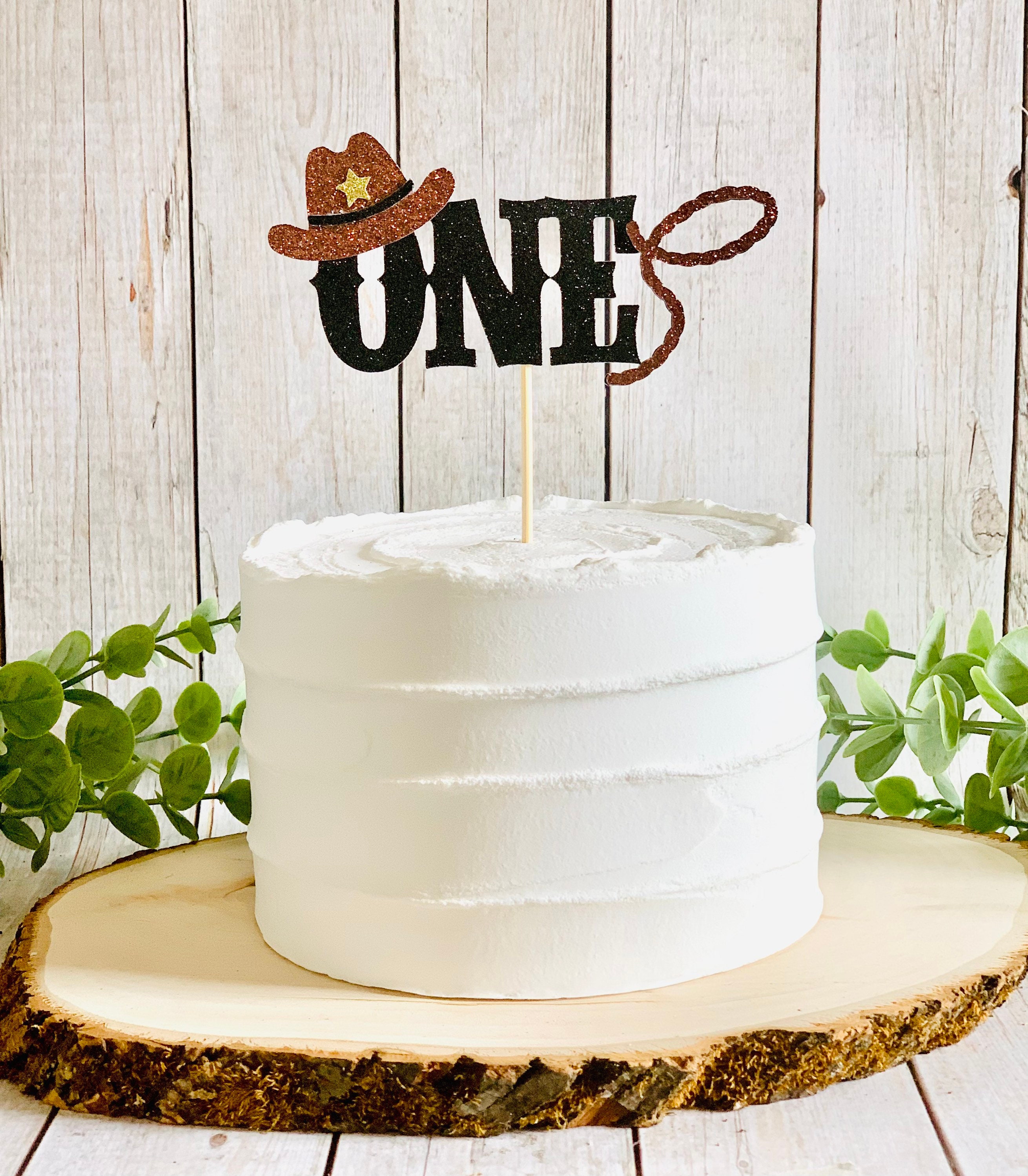 Cowboy Cake Topper/ Cowgirl Party/ Cowboy 1st Birthday/ Cowboy - Etsy