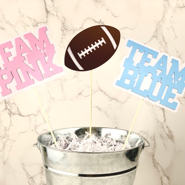 Gender Reveal Football Etsy