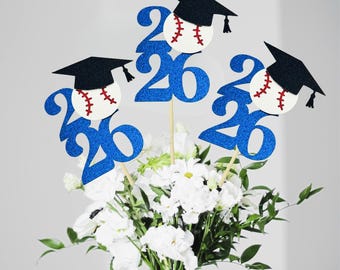 2026 Baseball Centerpieces/ Baseball Team Party Decorations/ College Graduation/ High School Baseball Team Celebration/ Class of 2026 Party