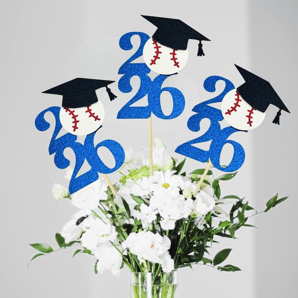 Centralne elementy dekoracji baseballowych z 2026 r. / Dekoracje imprez drużyn baseballowych / Ukończenie studiów / Uroczystość drużyny baseballowej szkoły średniej / Impreza dla absolwentów 2026 r.