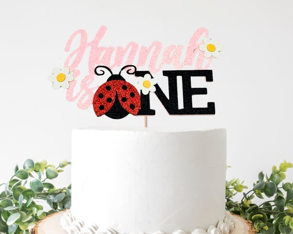 Ladybug Number 10 Birthday Candles – Red & Black Polka Dot Cake Topper For Kids' Parties