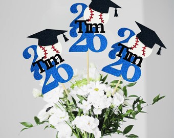 2026 Baseball Centerpieces/ Baseball Team Party Decorations/ College Graduation/ High School Baseball Team Celebration/ Class of 2026 Party