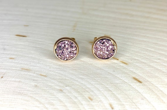 Etsy druzy earrings deals