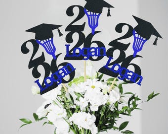 2026 Lacrosse Centerpieces/ Baseball Team Party Decorations/ College Graduation/ High School Lacrosse Team Celebration/ Class of 2026 Party