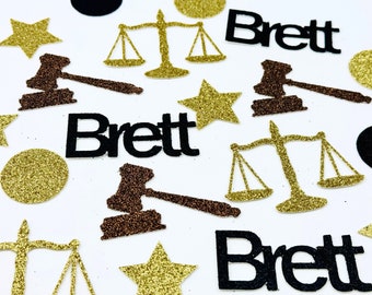 Law School Graduation Party Decorations/ Lawyer Graduation Confetti/ Lawyer Retirement Graduation Celebration Decor/ Class of 2026 Party