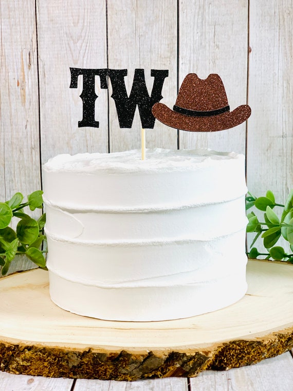Cowboy Cake Topper/ Cowgirl Party/ Cowboy 2nd Birthday/ Cowboy picture