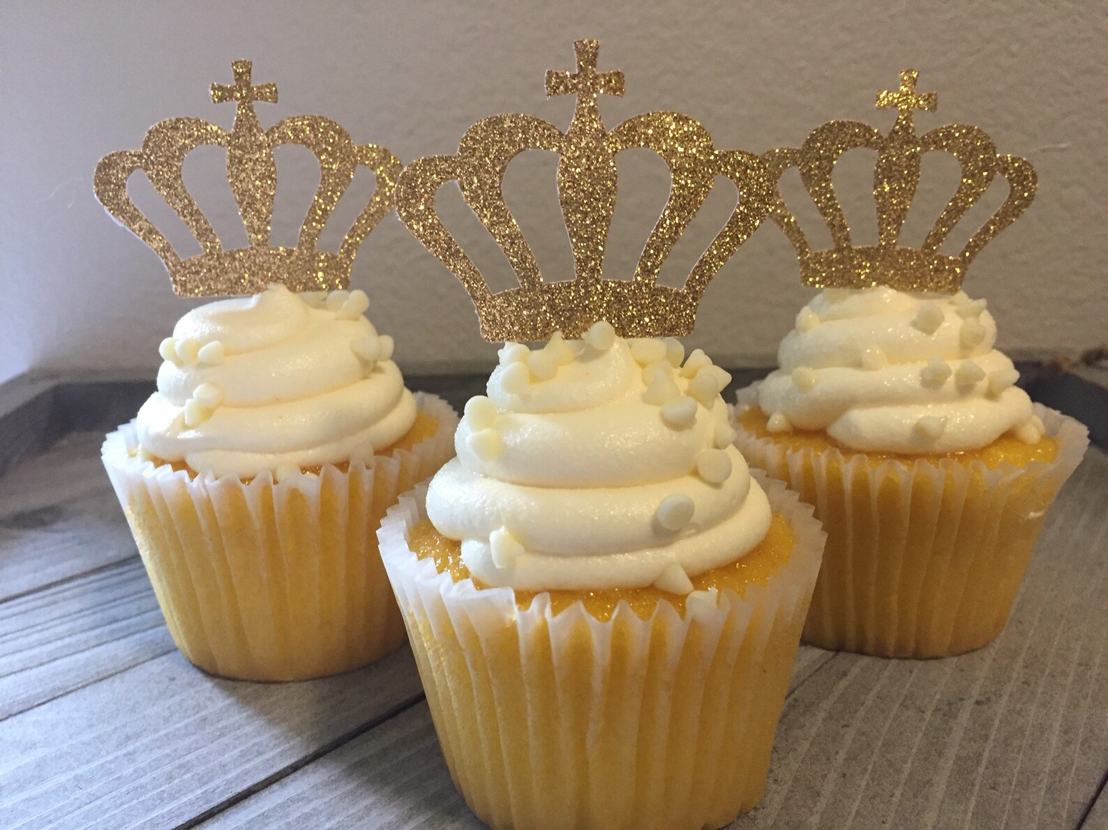 Royal Prince Crown Cupcake Toppers/ Baby Boy Prince Baby Etsy
