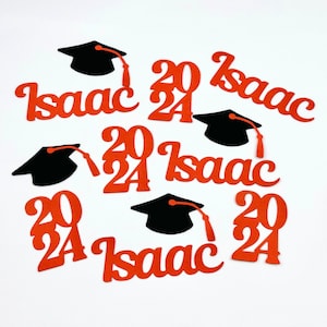 2025 Graduation Confetti/ Custom Name Confetti/ Graduation Celebration Decorations/ Class of 2025 Party Decor/ Personalizaed Name Confetti