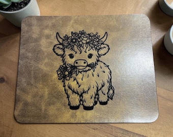 Highland Cow Mouse Pad