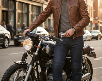 Reinforced CRG Biker Denim Pant with Hip & Knee Protectors