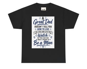 Camiseta para o Dia dos Pais | Camiseta com Frase Inspiradora para o Dia dos Pais