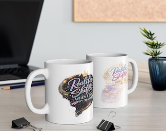 Colorful Day of the Dead Sugar Skull Mug | Ceramic Mug