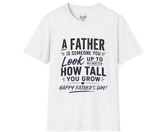 Camiseta "Um Pai é Alguém que Você Admira" | Camiseta para o Dia dos Pais