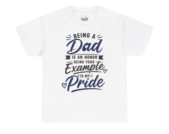 Camiseta Orgulho de Pai | Camiseta Exemplo de Honra à Paternidade