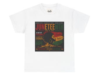 Camiseta comemorativa do Juneteenth | Camiseta do Orgulho Afro da História Negra